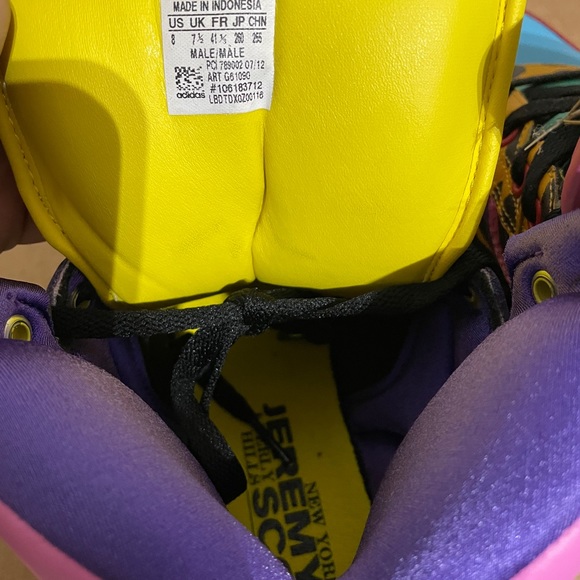 Excellent Condition- Jeremy Scott Adidas Animal Print - Picture 3 of 7